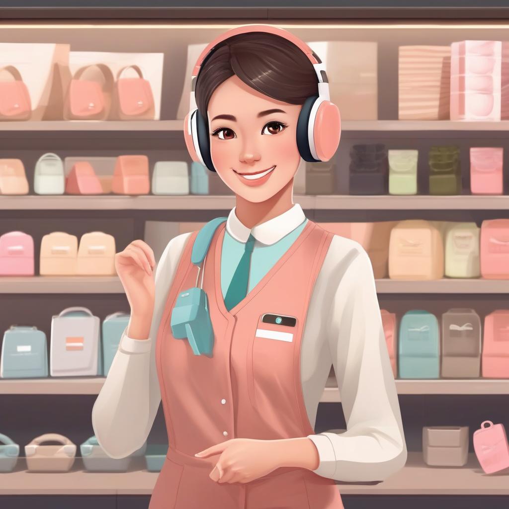 Ilustração representando atendimento com inteligência artificial da Judith AI